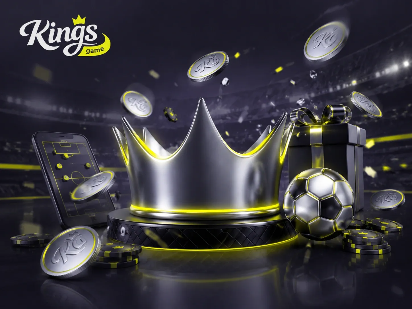 Neon Wager Gift Crown Fortune