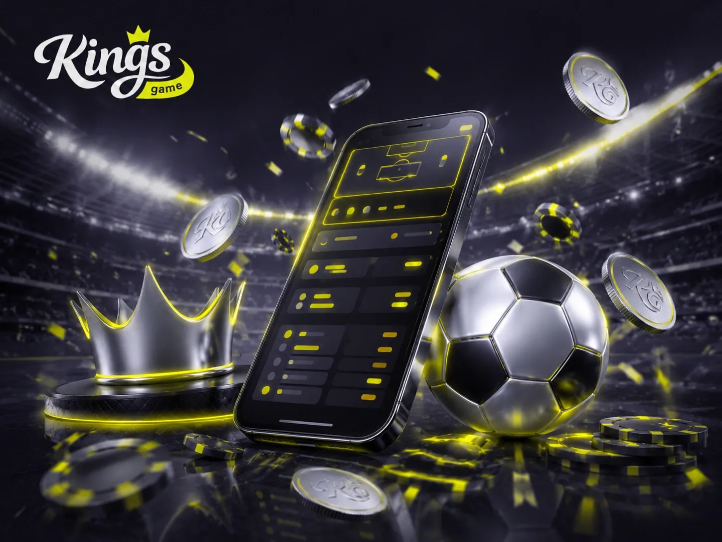 Royal Football Chips Wager Action