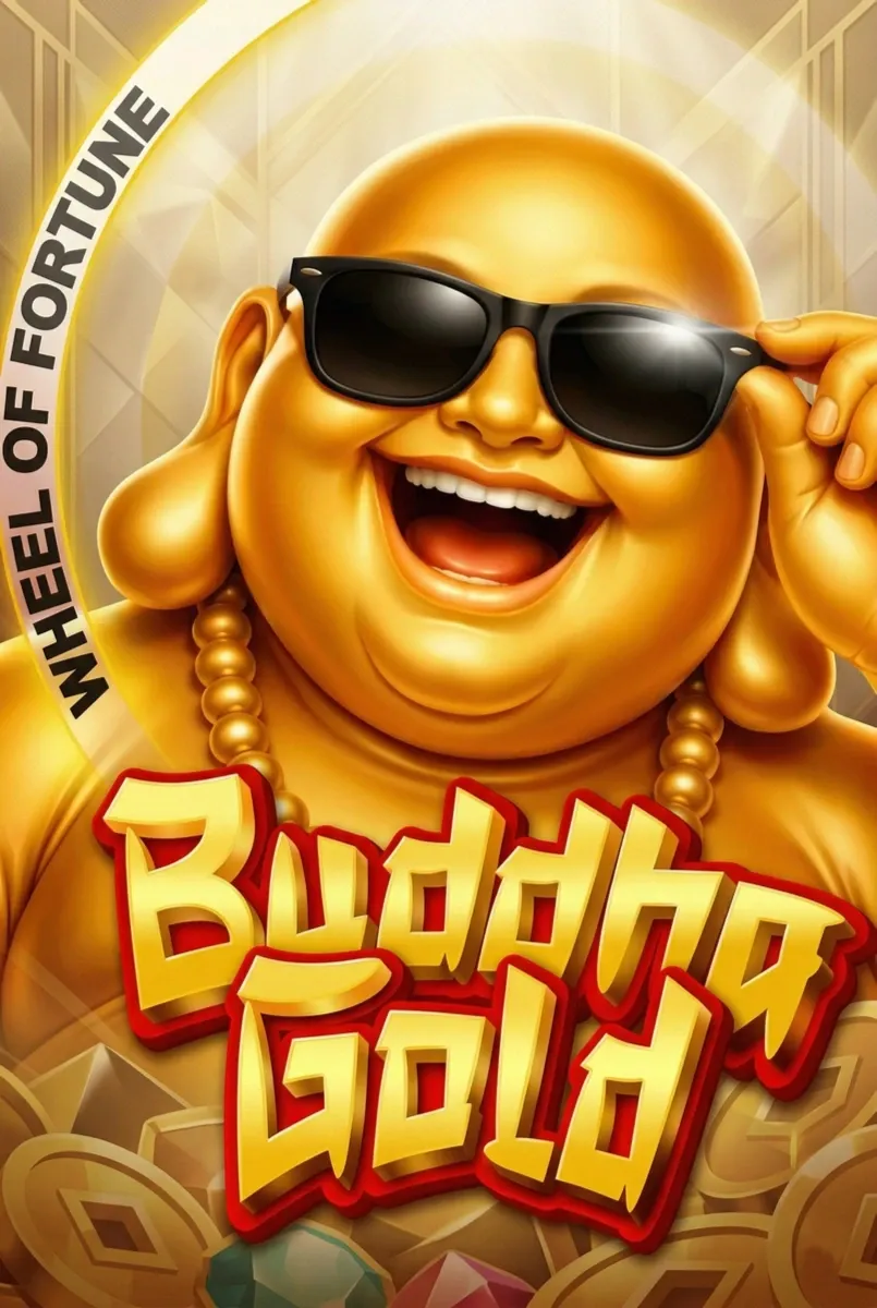 Buddha gold wheel of fortune
